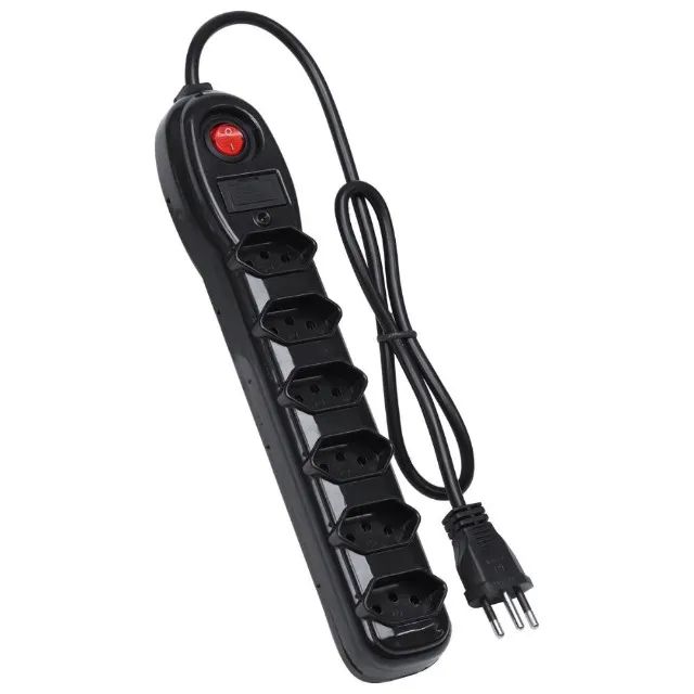 Filtro de Linha 6 Tomadas pp 0,75MM Vinik Loja Coimbra Computadores Entrega - Foto 2