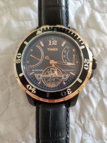 Relógio Timex Automático Série Ouro 100mts
