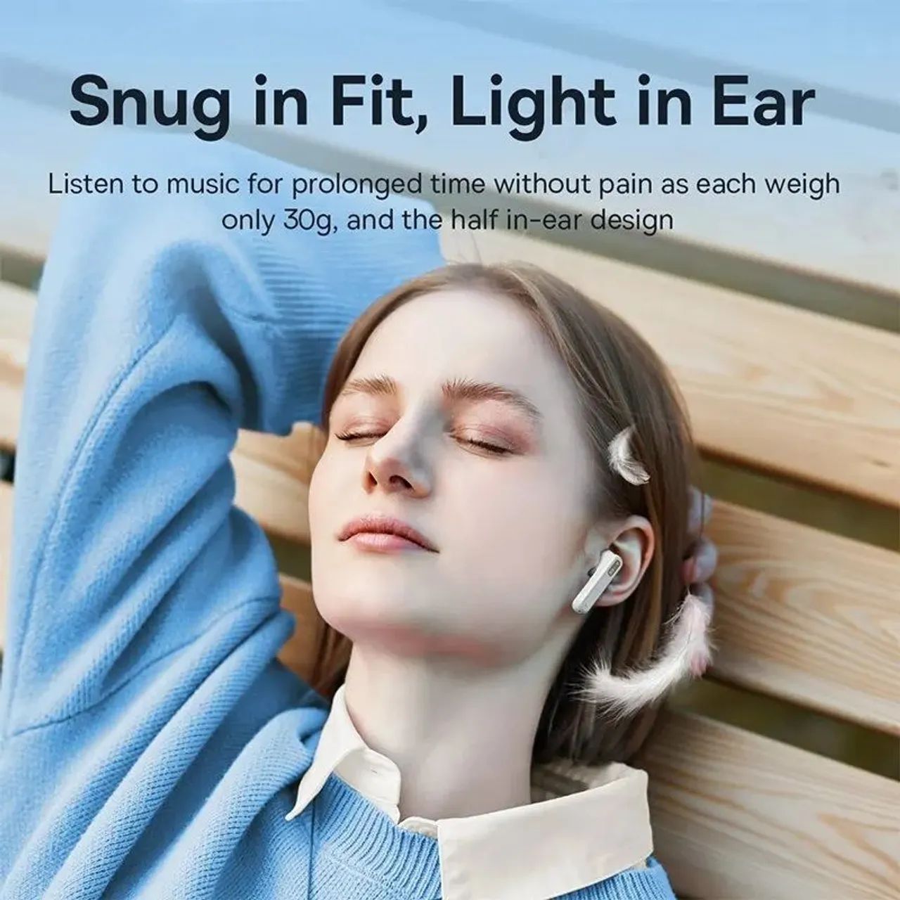 Fones de Ouvido Bluetooth Baseus E16 TWS IPX4 - Foto 2