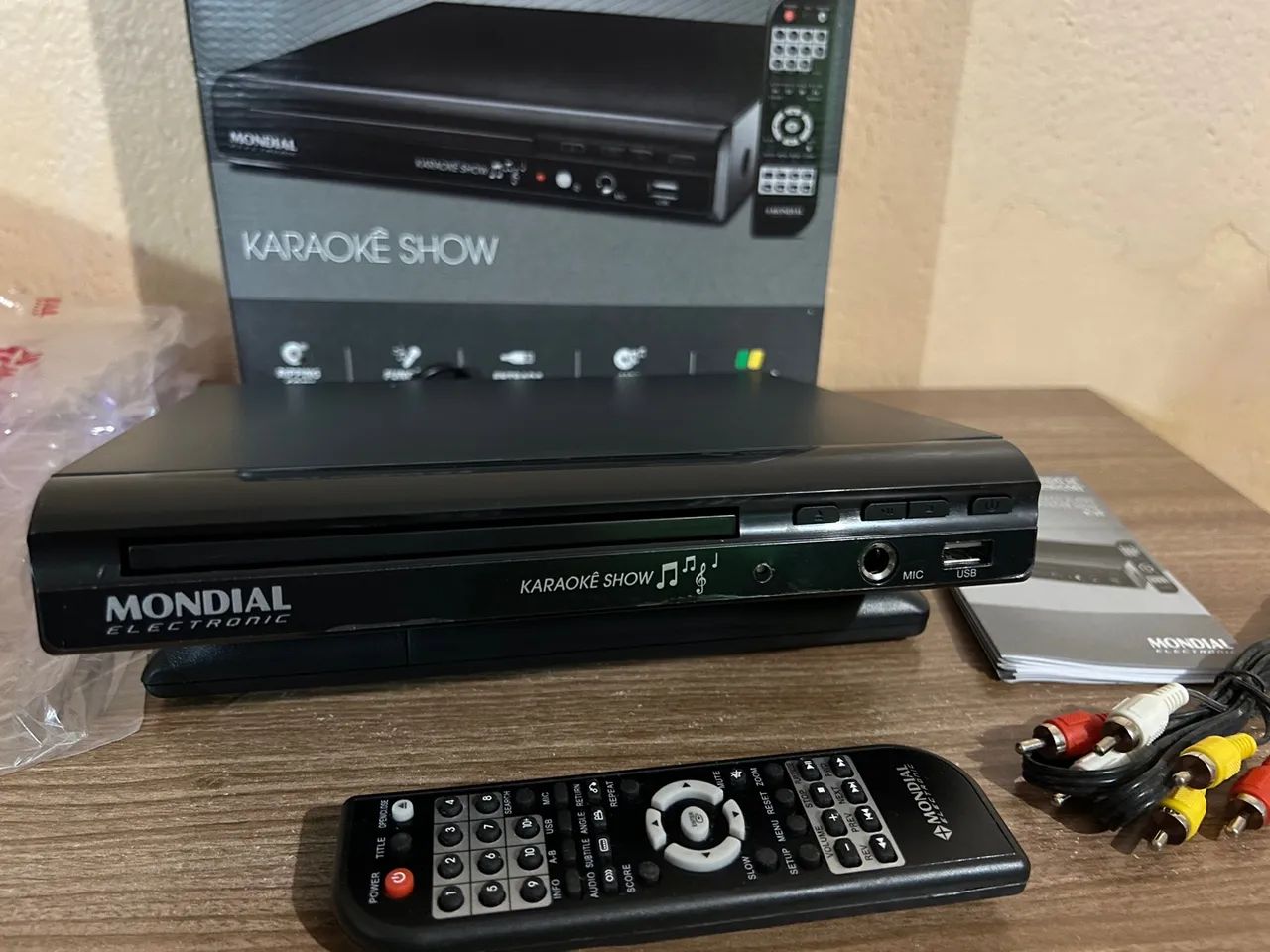 DVD Player Mondial NOVO