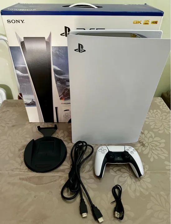 PS 5  + leitor de CD - PlayStation 5 - Foto 3