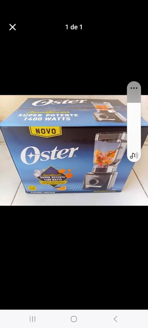 Liquidificador Oster Super Potente 1400 Watts - Novo