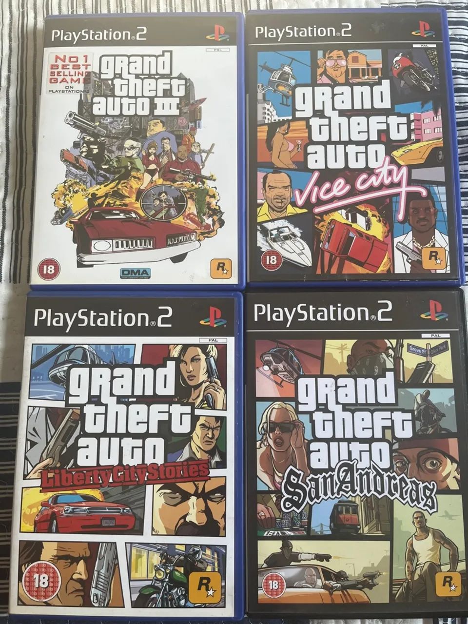 Combo GTA PS2 originais