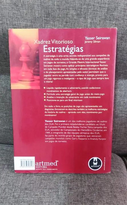 Livros de Xadrez - Xadrez Vitorioso Estratégias - Foto 2