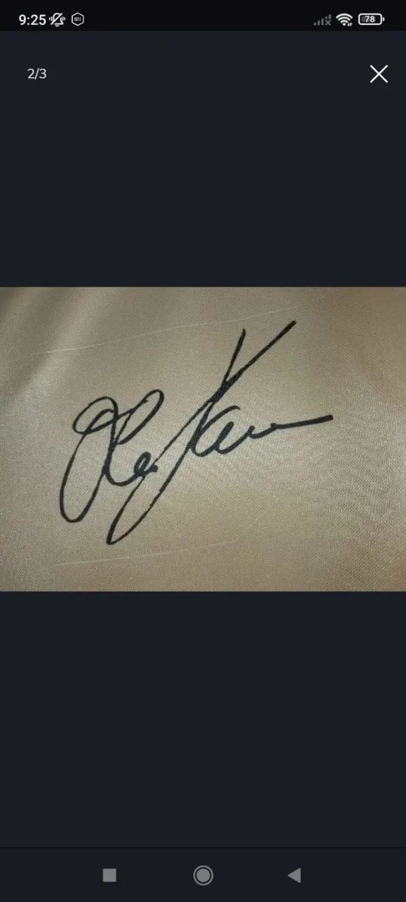 camisa bayern munich 2004 / 2005 #kahn autografada certificada - Foto 2