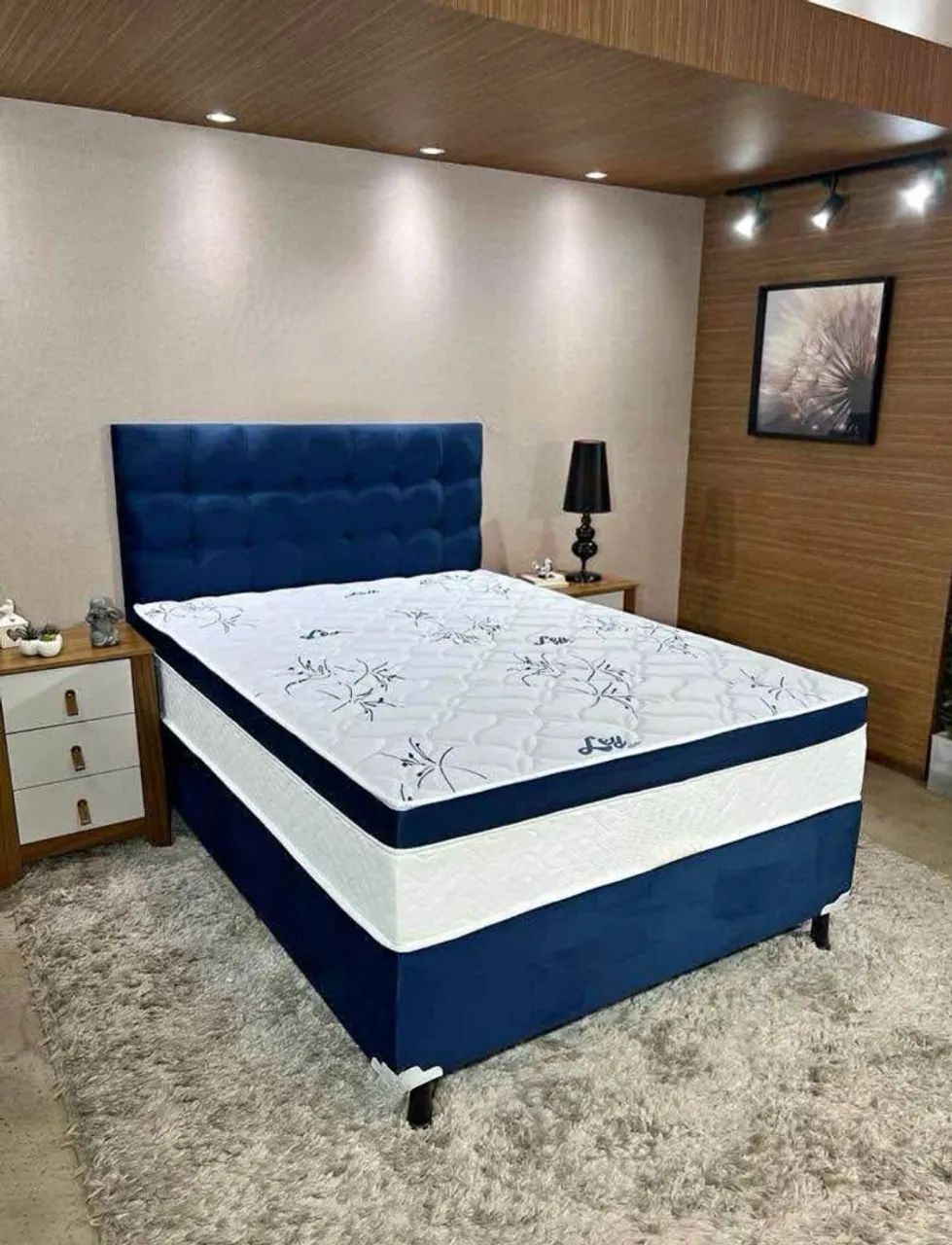 Cama Casal molas enssacadas 65569088706434120