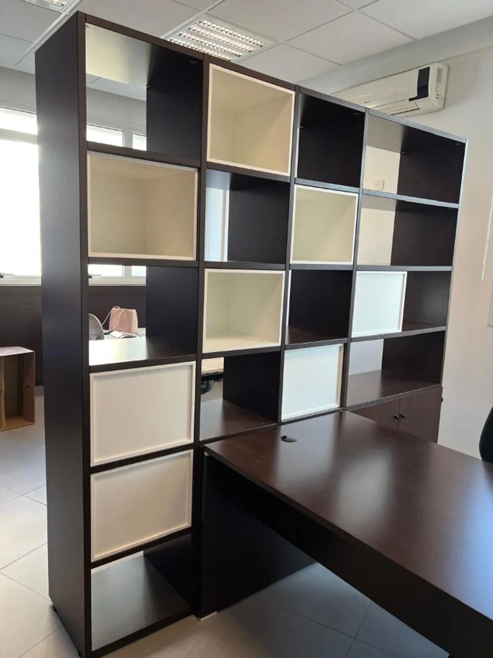 Conjunto de Mesa e Estante para escritório - Foto 2