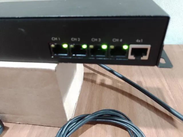 Power balun 4 portas Intelbras - completo - Foto 3