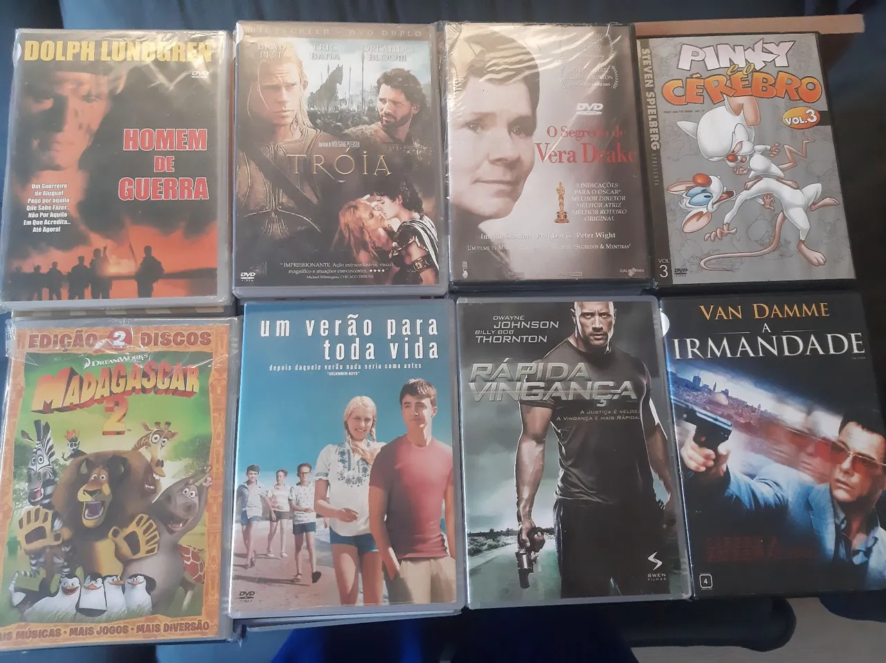 Lote de DVDs de filmes - Diversos gêneros!