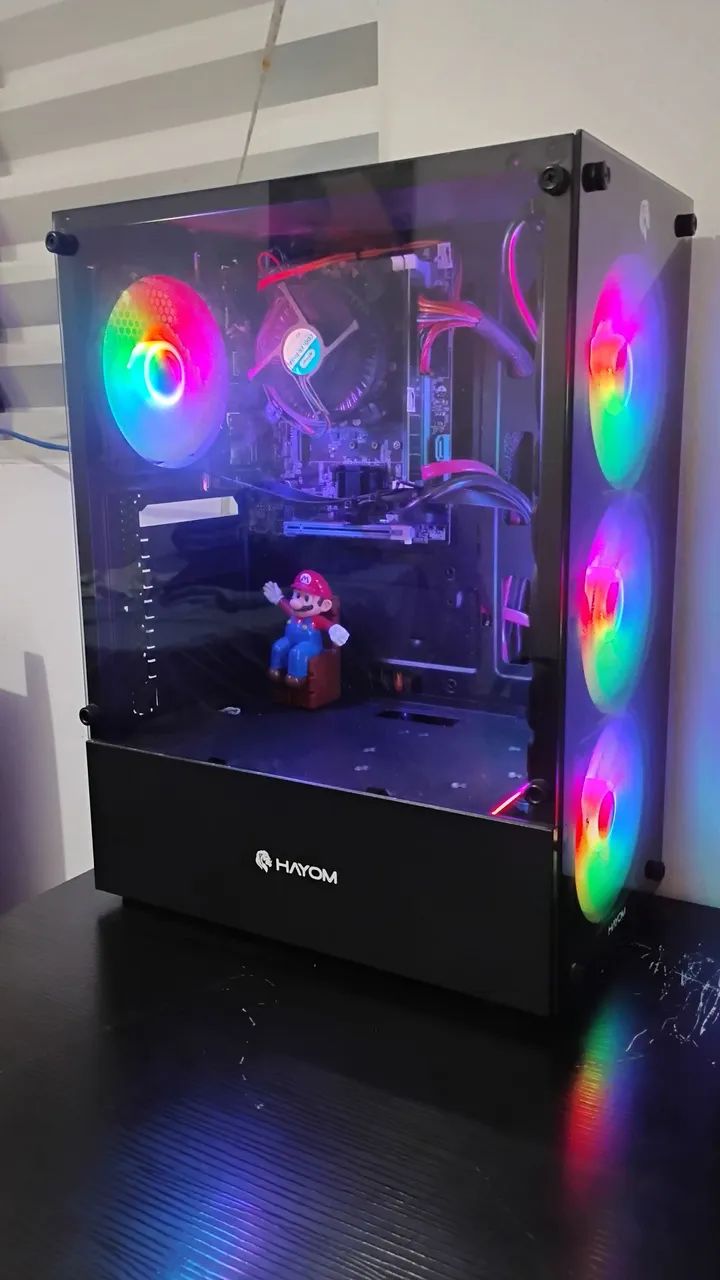CPU gamer e monitor!