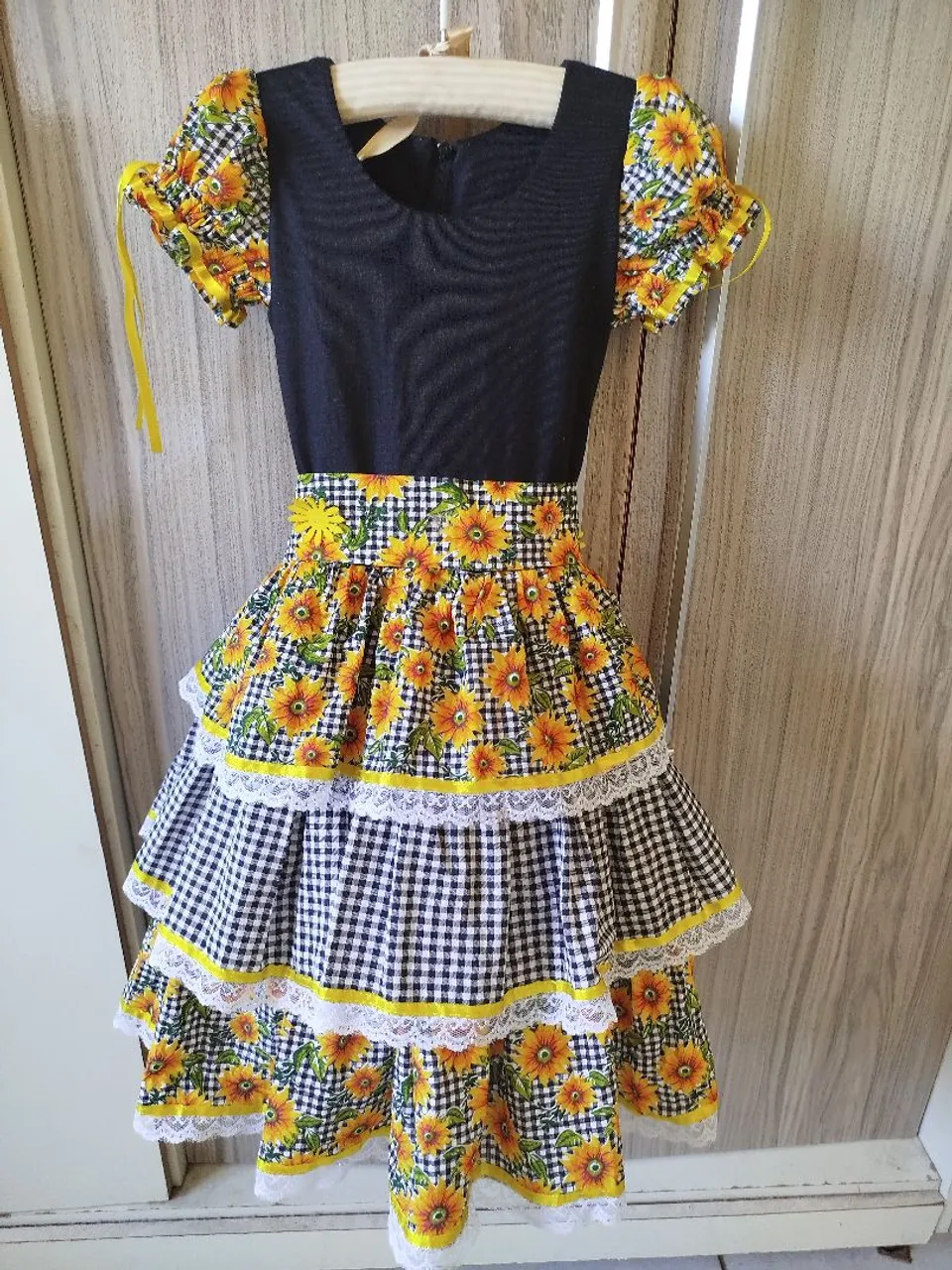 Vestido Infantil Festa junina