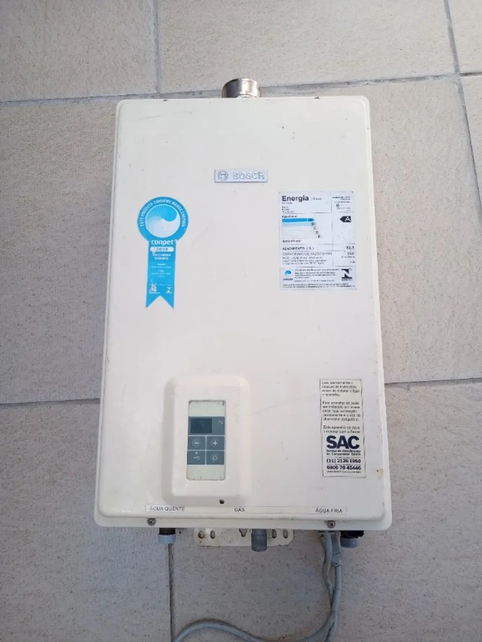 Aquecedor a gás pra condomínios