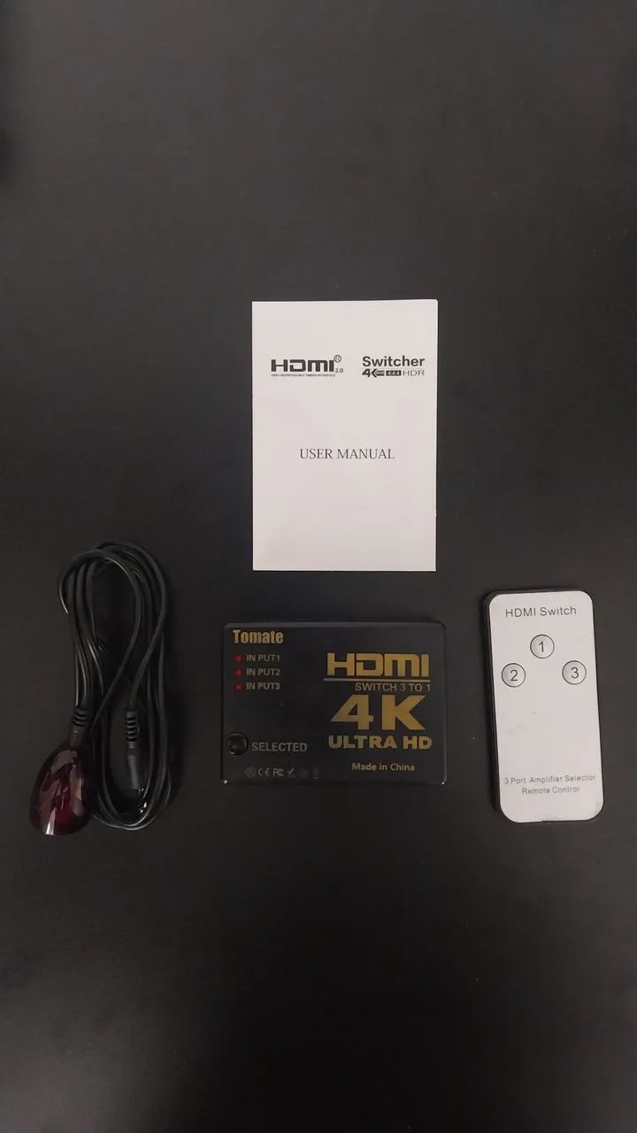 HDMI Switch 3x1 TOMATE - Foto 5