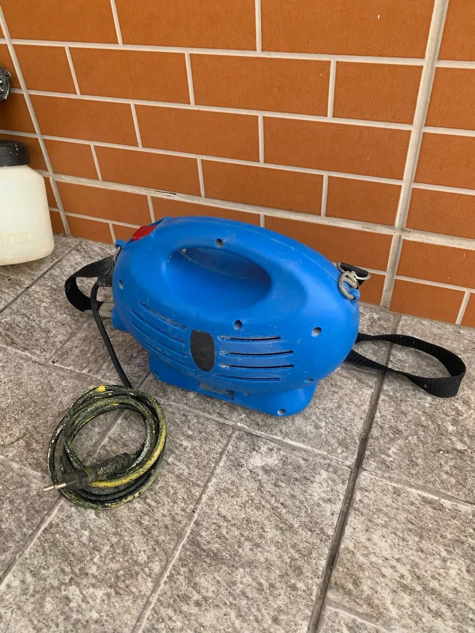 Compressor Pintura Eletrica Pulverizador Tinta Paint Pro 127V - Foto 2