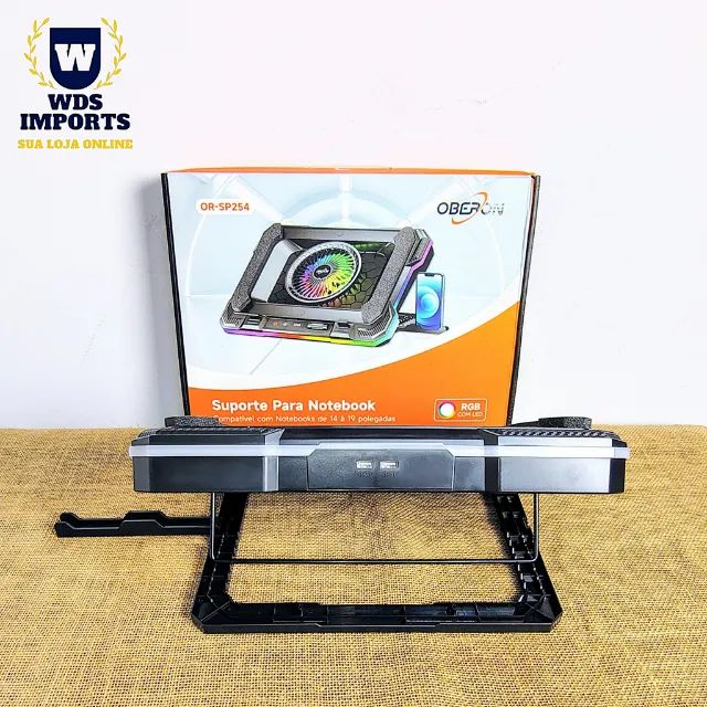 Mesa Suporte para Notebook Gamer Rgb - Foto 3