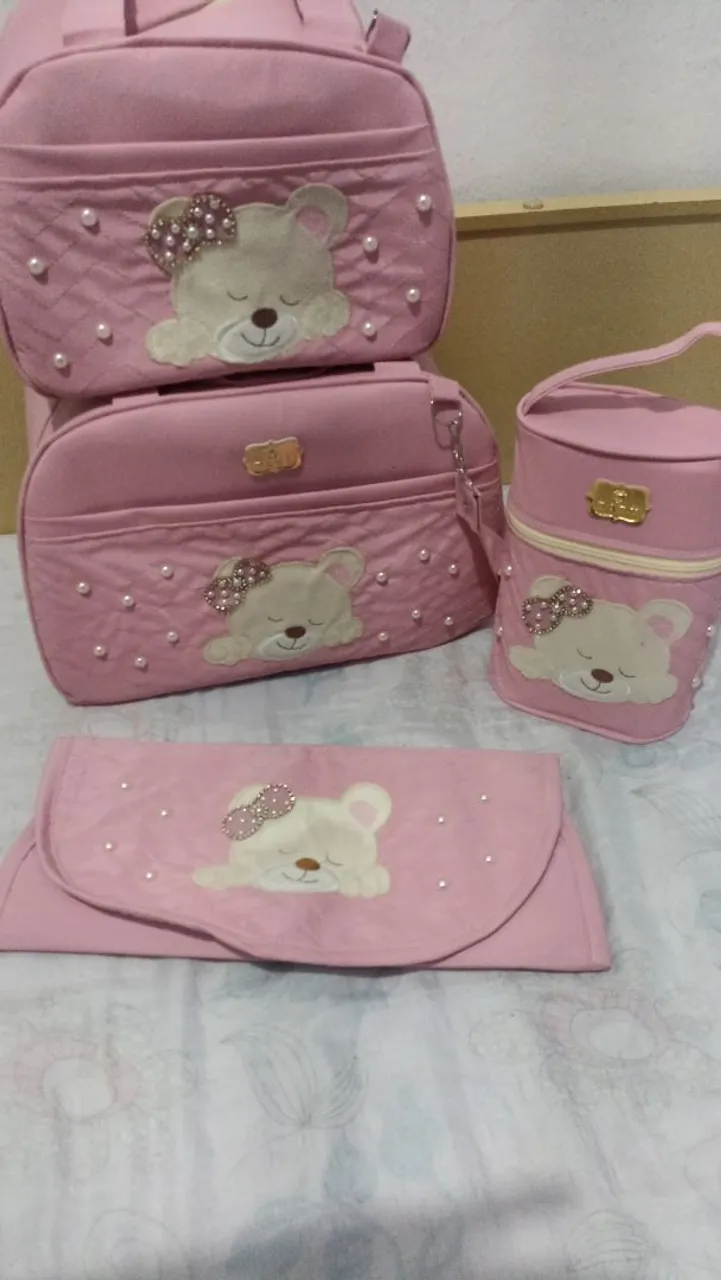 Kit de bolsa maternidade, e suporte de banheira