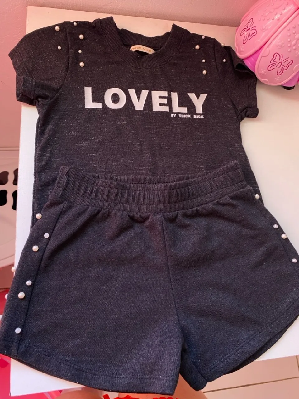 Conjunto Infantil Lovely TAM:3/4 anos
