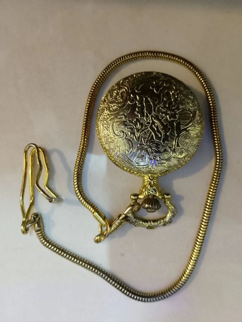 Relógio de bolso Domcnt Quartz vintage - Foto 3