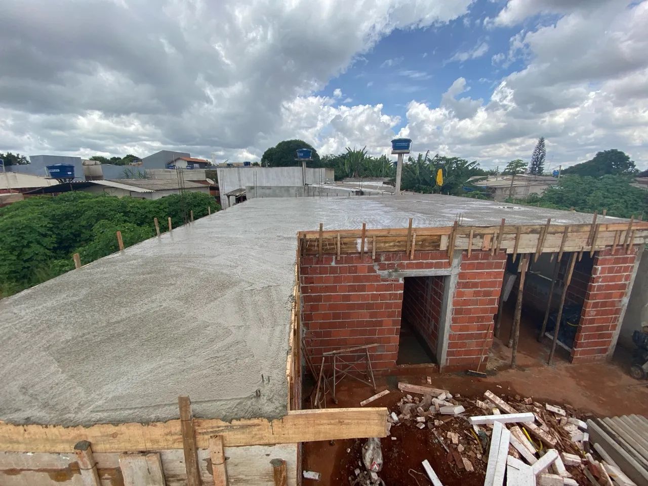 Lajes e concreto usinado 