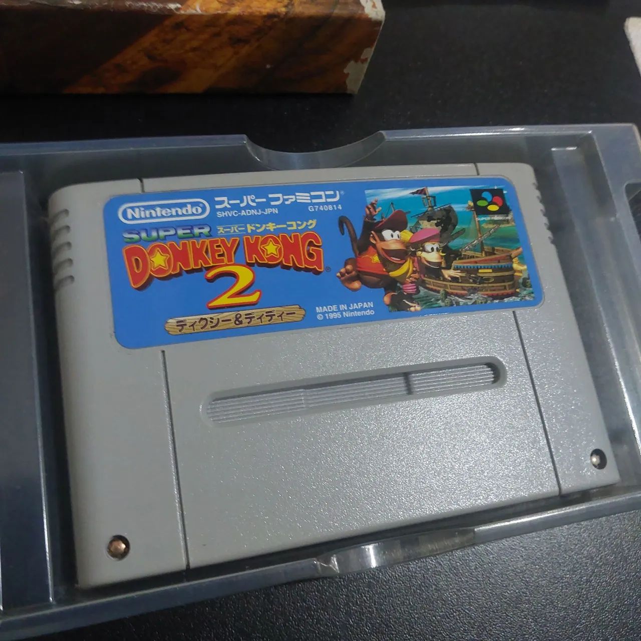 Original Completa Donkey Kong 2 JP Nintendo Super Famicom - Jogos de ...