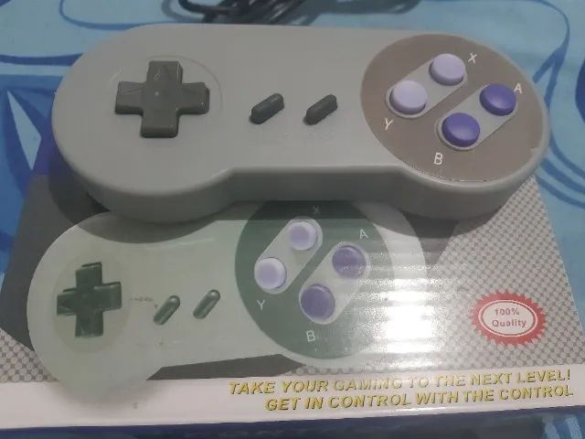 Controle joystick USB para PC estilo Super NES