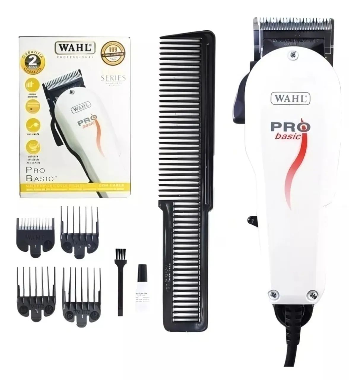 Máquina de Cortar Cabelo Wahl Pro Basic original 
