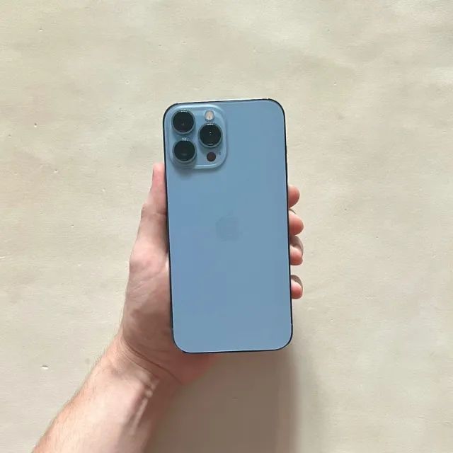 iPhone 13 Pro ブルー 128GB Apple iPhone 13 Pro Max (128 GB) - Azul Sierra | Amazon.com.br