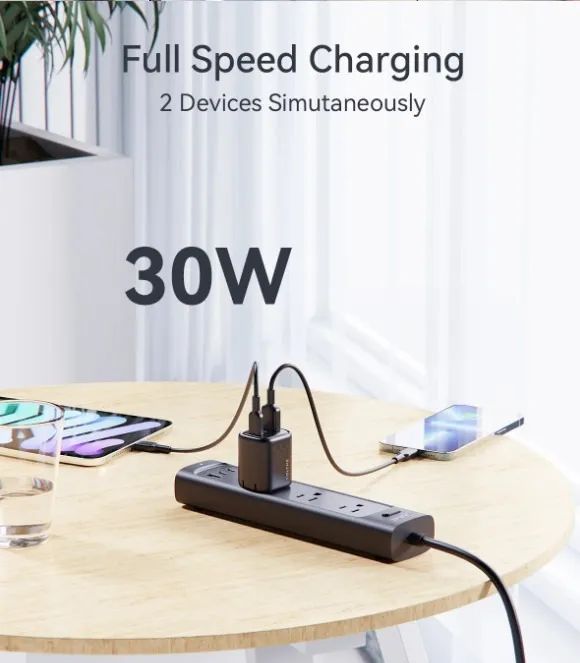 carregador turbo Voltme 30w + Cabo de 1M tipo C  - Foto 3