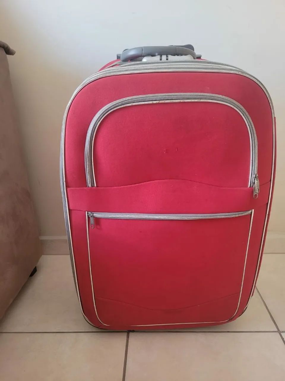 Mala de Viagem Vermelha