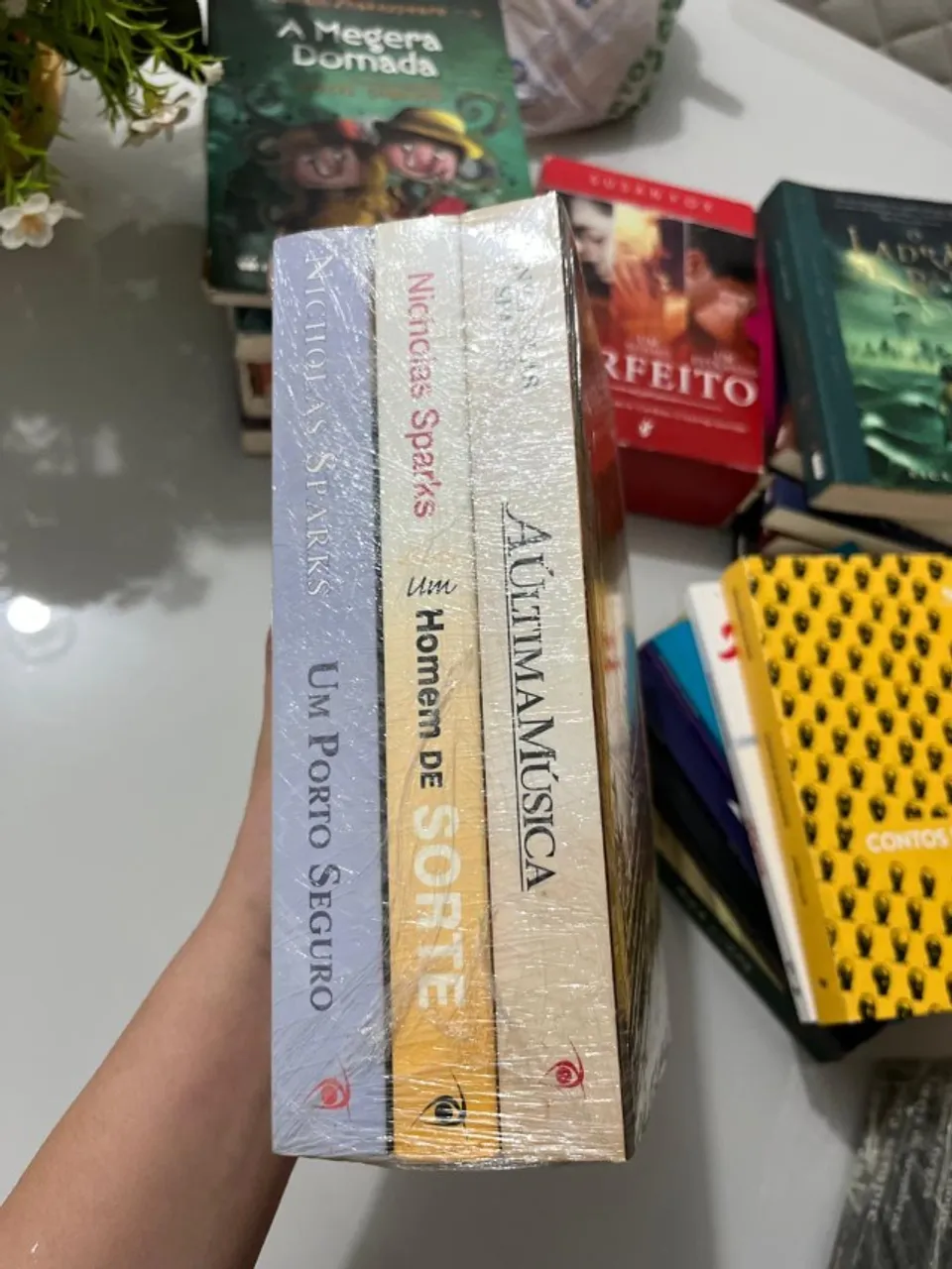 Romances de Nicholas Sparks - A Última Música, Um Homem de Sorte e Um Porto Seguro