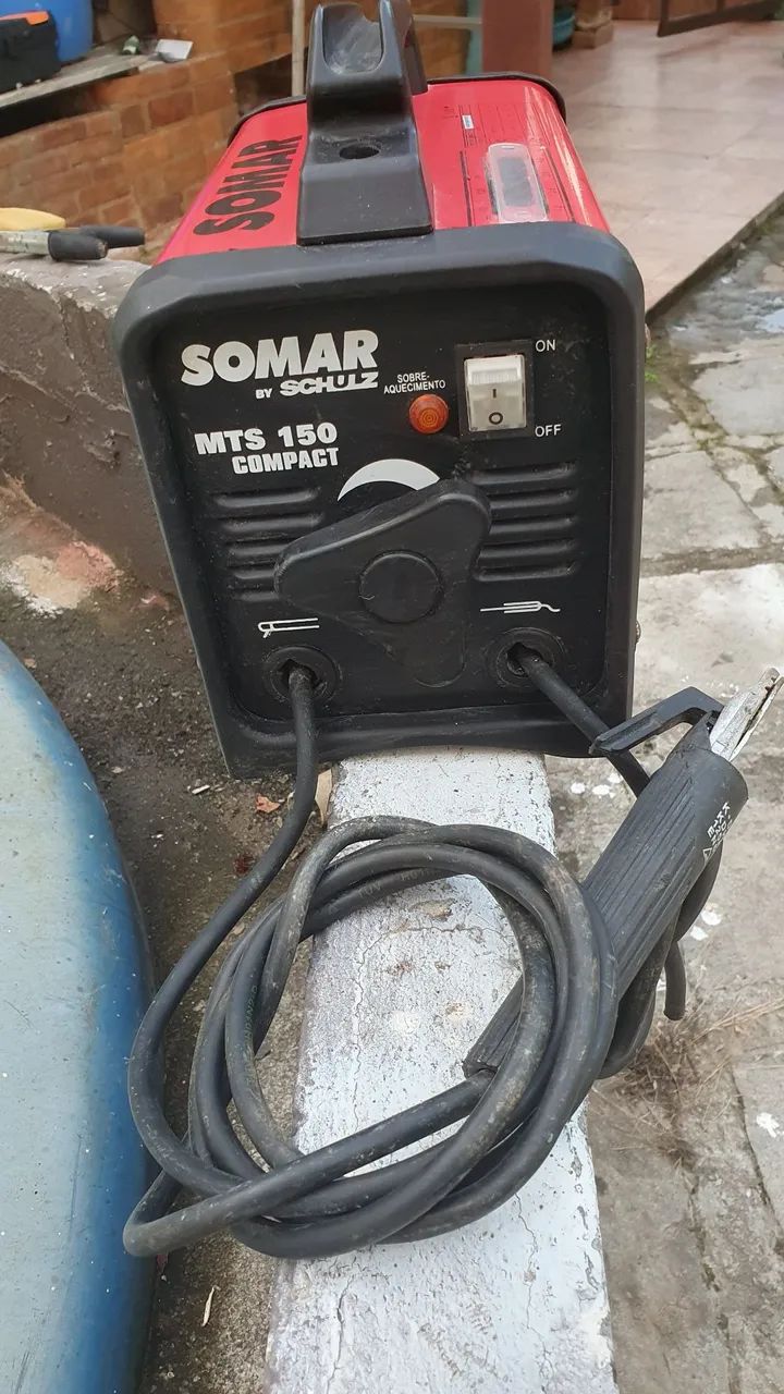 Máquina de Solda 150A Somar 110V - Foto 2
