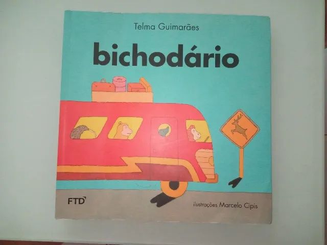 Livro infantil Bichodário de Telma Guimarães - usado (Leia antes a descrição!)