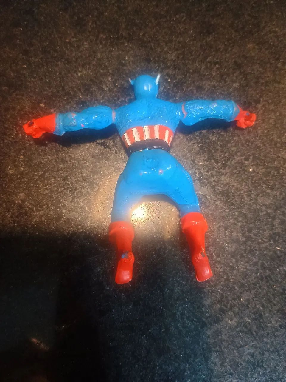 Boneco Capitão América Vintage Gulliver  - Foto 3