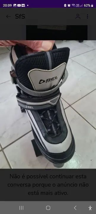 Par de Patins Quad  - 37 a 40 - Foto 2