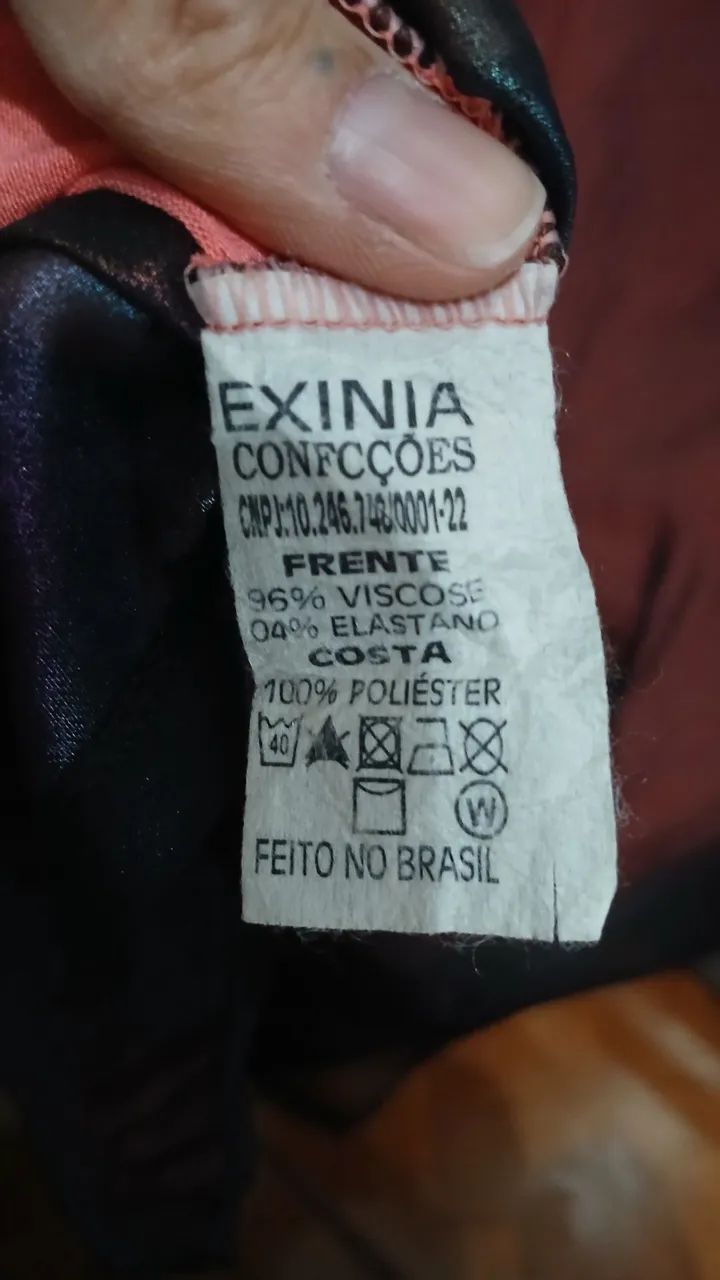 Camiseta Rosa com Detalhes - Costas Transparente - Foto 4