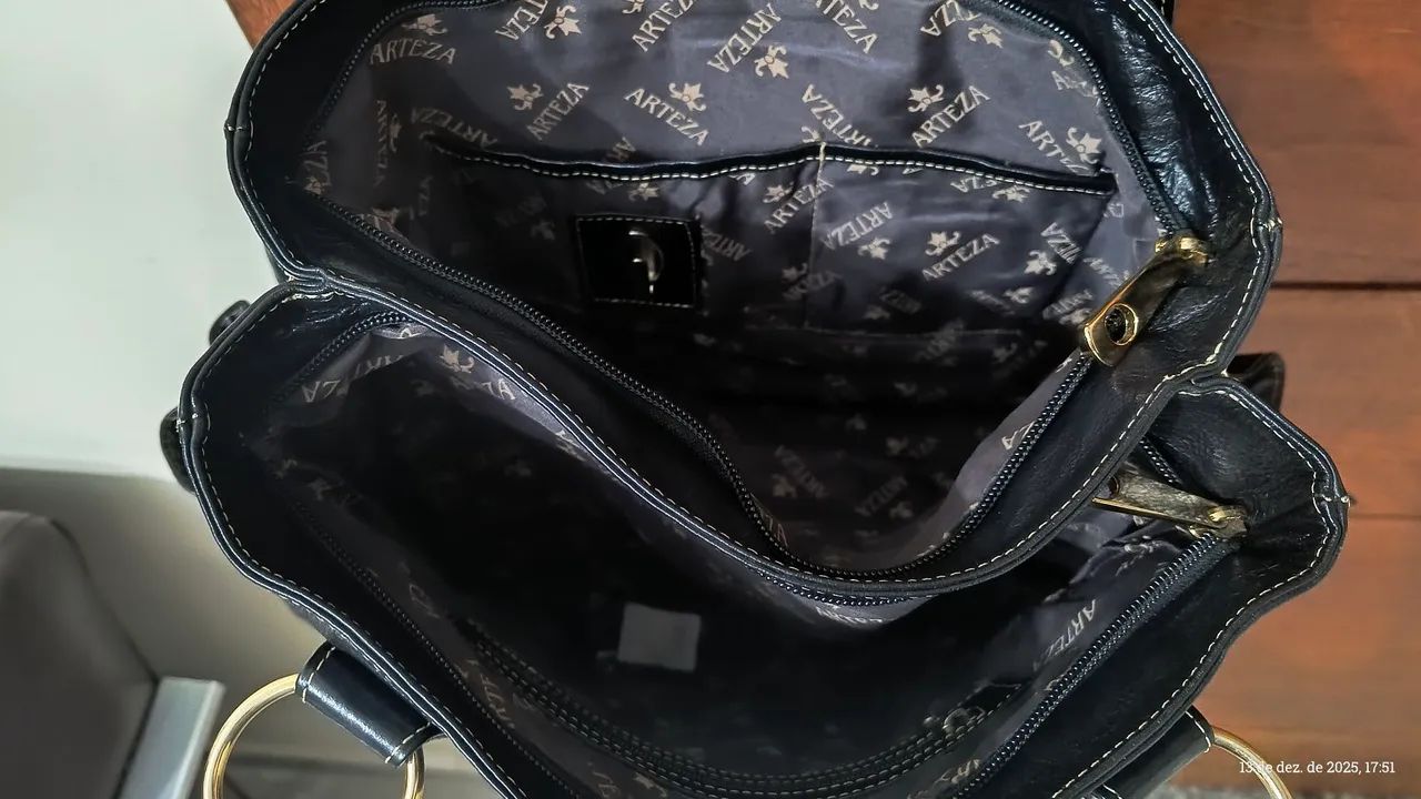 Bolsa social couro - Foto 3