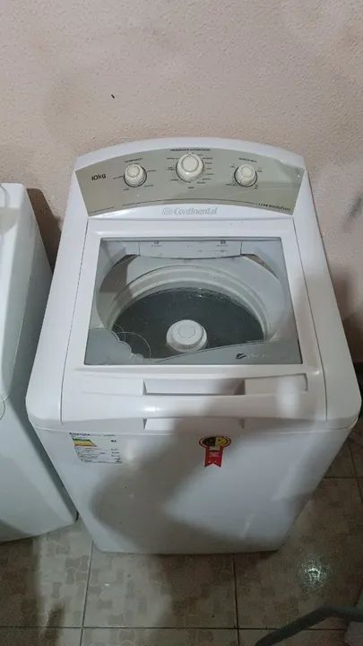 Máquina de Lavar Roupa Continental 10kg cesto de inox Voltagem 110 Com garantia  - Foto 2
