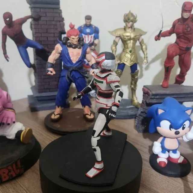 Jaspion tokusatsu colecionáveis action figure - Foto 4