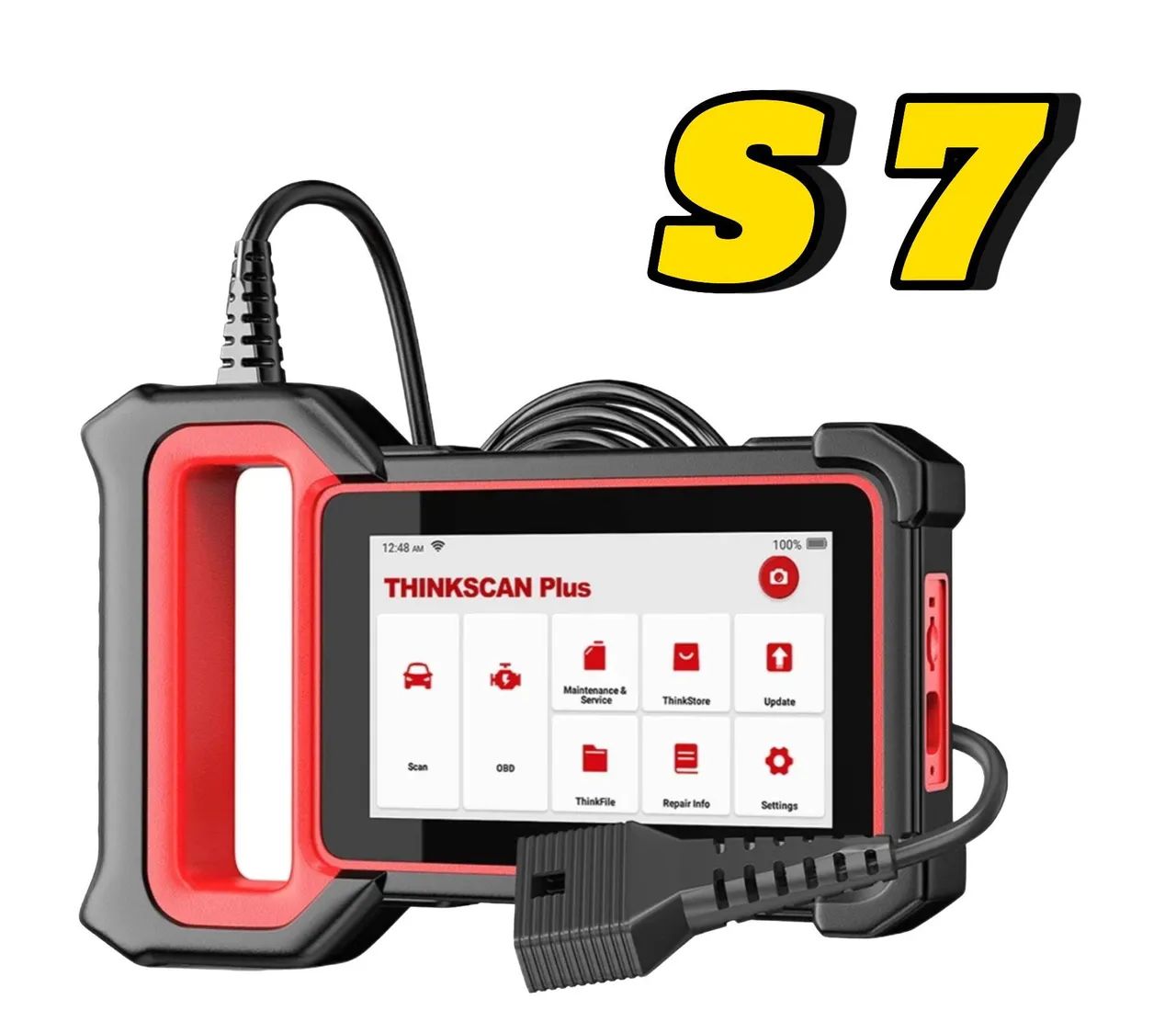 Scanner Automotivo ThinkScan Plus S7  com BOROSCÓPIO  e AF  foxwell launch THINKDIAG