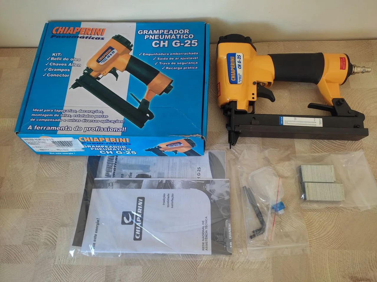 Grampeador pneumático CH G-25  - Foto 3