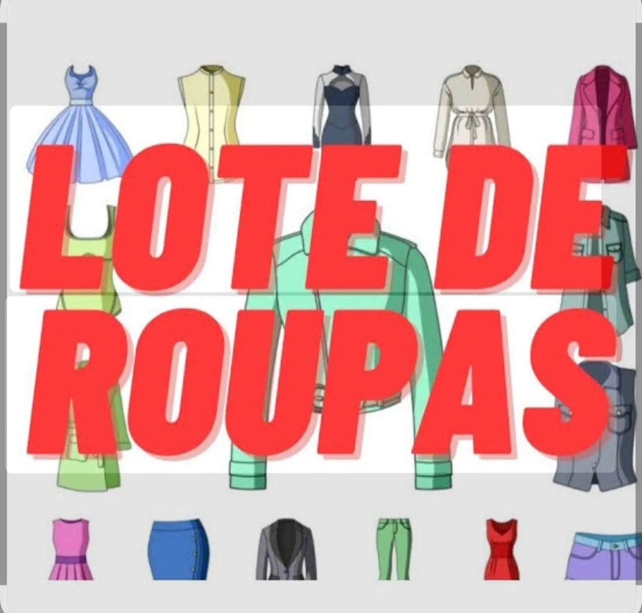 Lote de Roupas Femininas