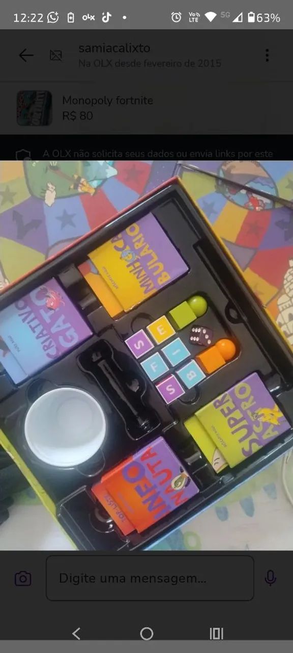 Jogo tabuleiro cranium