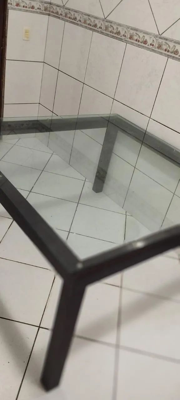 Mesa de jantar de vidro 64307305003521121