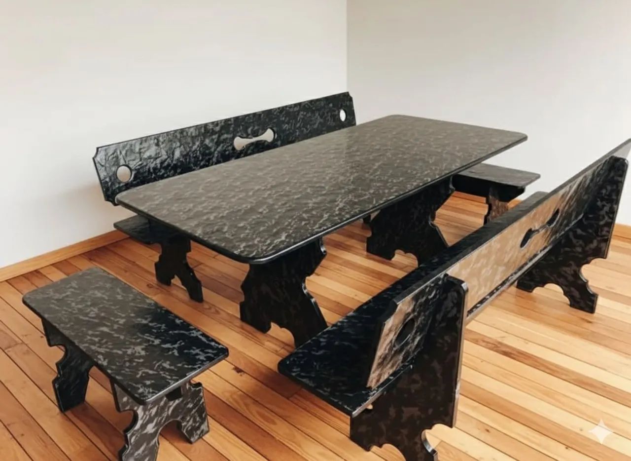 Mesa de canto multifuncional para jardim ou Sala! - Foto 3