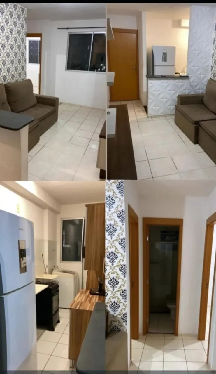 Alugo AP semi mobiliado em Várzea grande .proximo ao centro