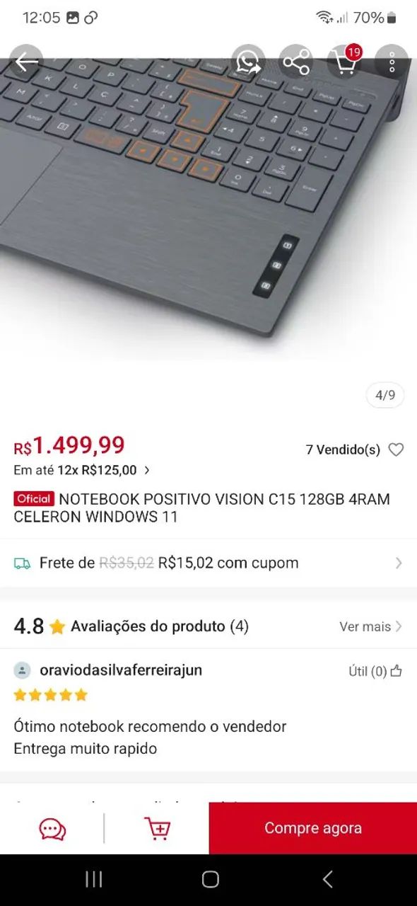 Notebook Gamer com Intel - Foto 6