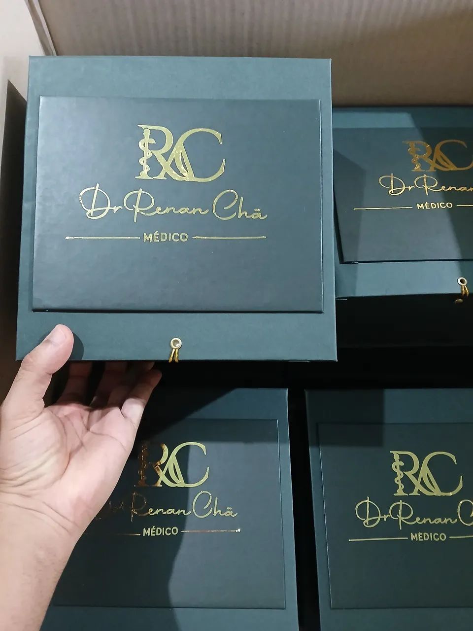 Caixas Convites Cartonadas - Foto 4