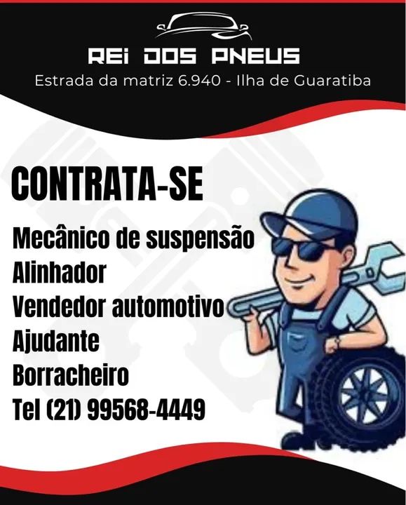 Vaga para Mecânico 
