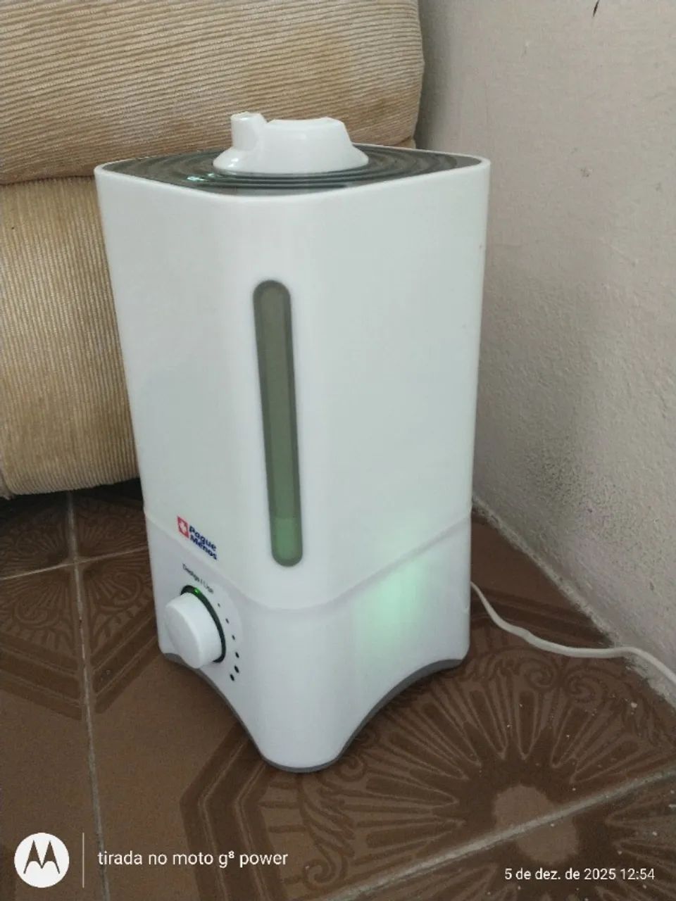 UMIDIFICADOR DE AR PAGUE MENOS - CAPACIDADE 3 LITROS - SEMI NOVO. - Foto 6