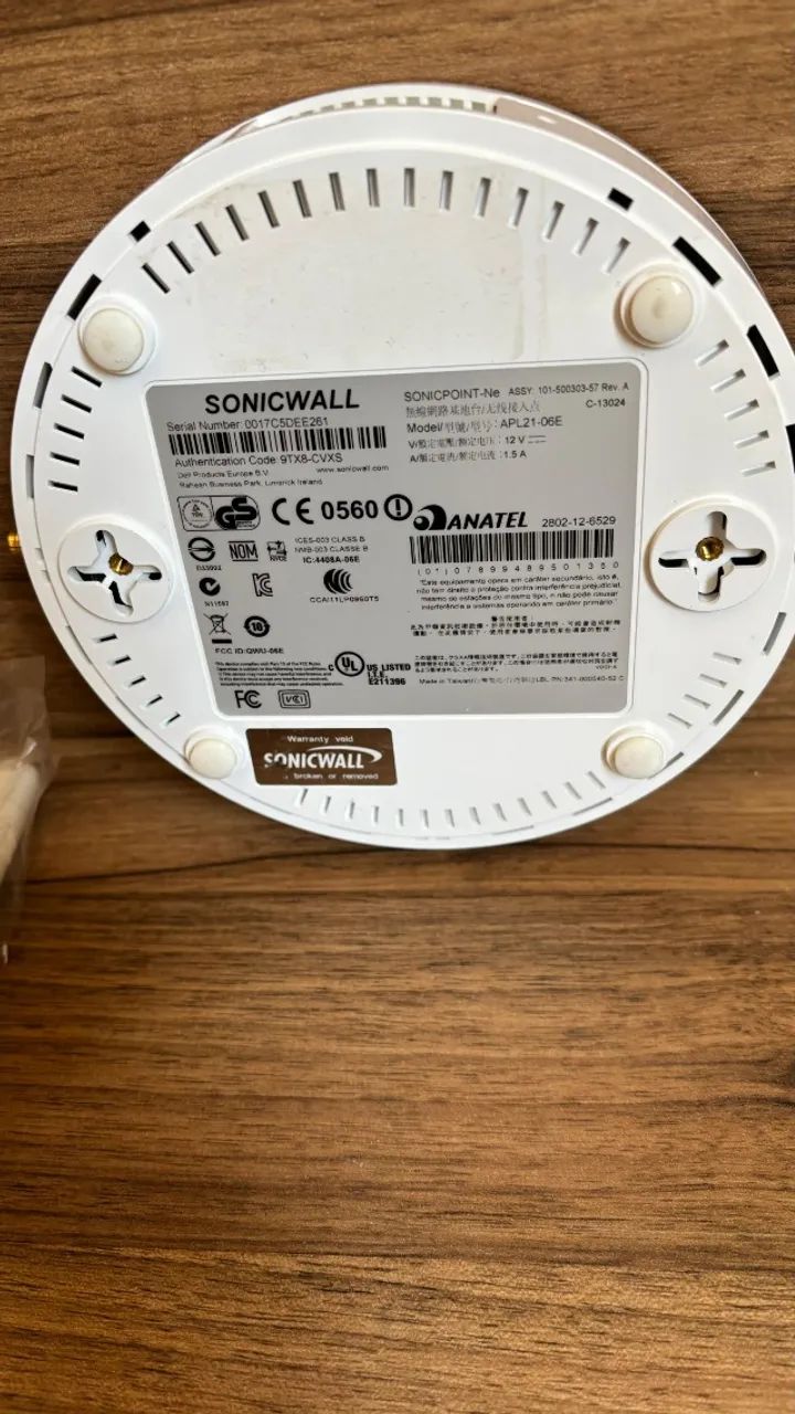 Access Point roteador Sonicpoint Ne APL21-06E Sonicwall - Foto 3